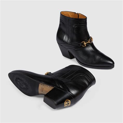 stivaletto nero gucci|Gucci Stivaletto donna GG.